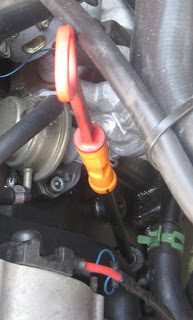 Dipstick- side view