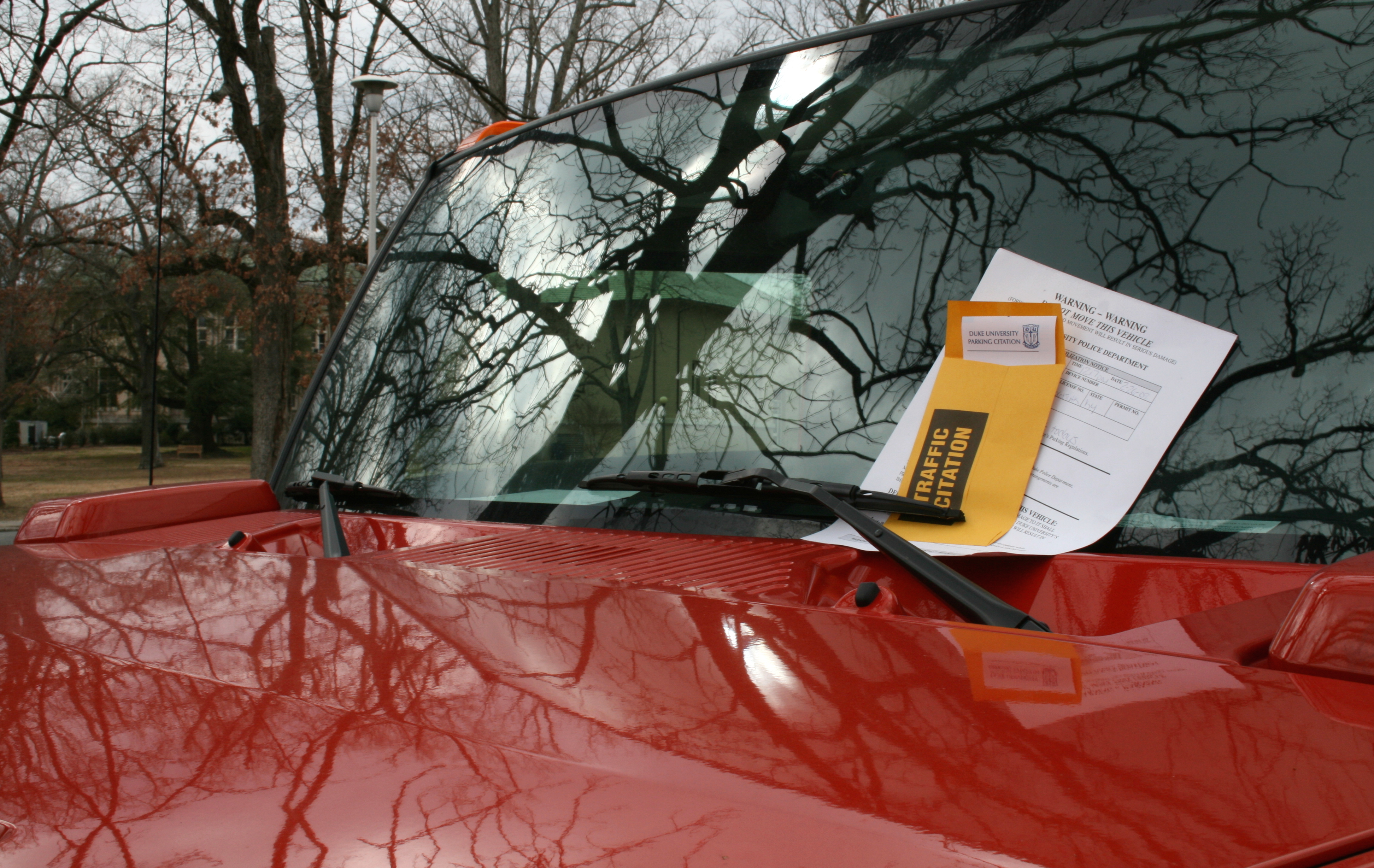 traffic ticket