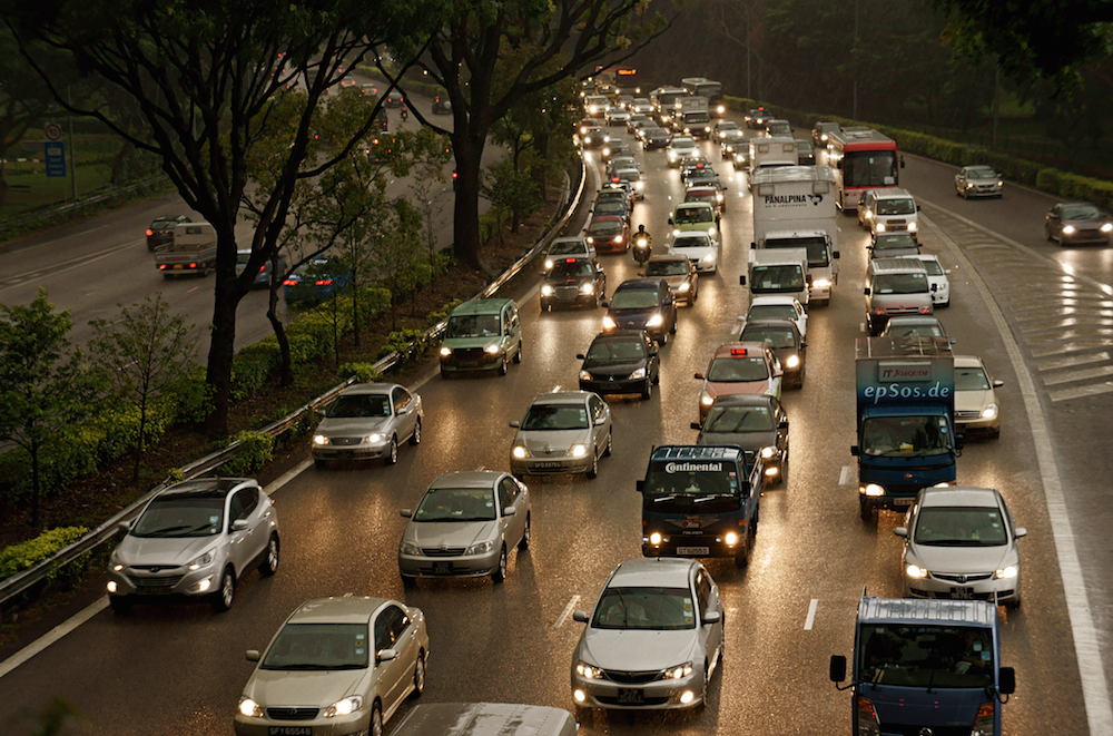 traffic cars