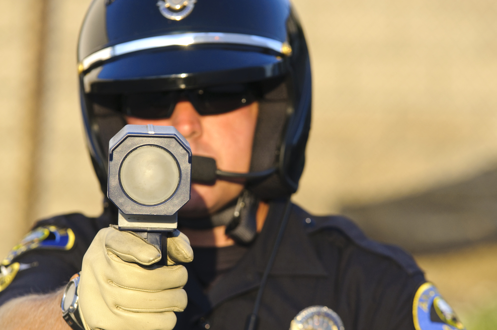 police radar gun